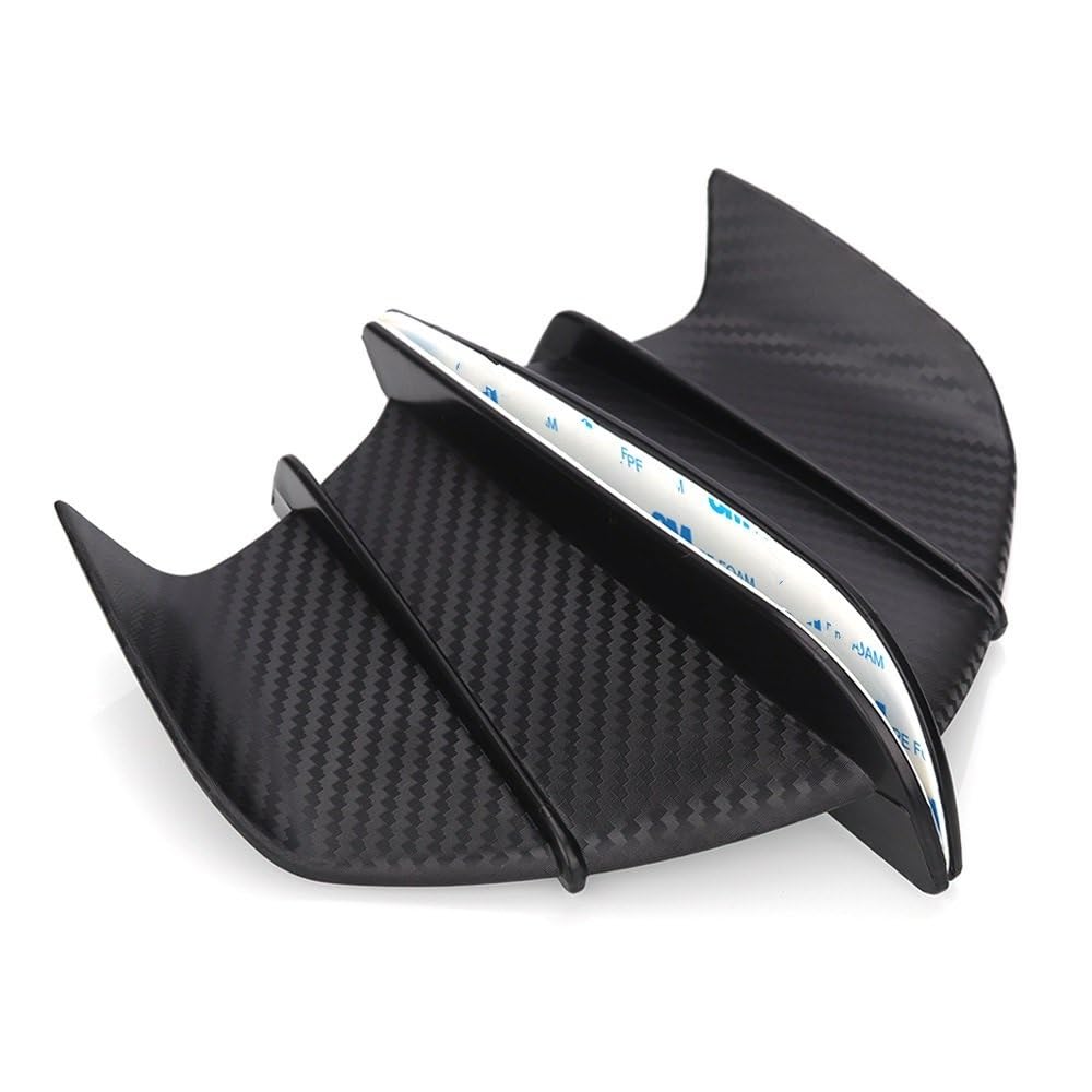 KAVSY Seitenflügel Kit Spoiler Motorrad Winglet Aerodynamische Flügel Kit Spoiler Für CBR650R CBR650F CBR500R CBR1000RR Für BWS RS Jog Joe GP(Black33) von KAVSY