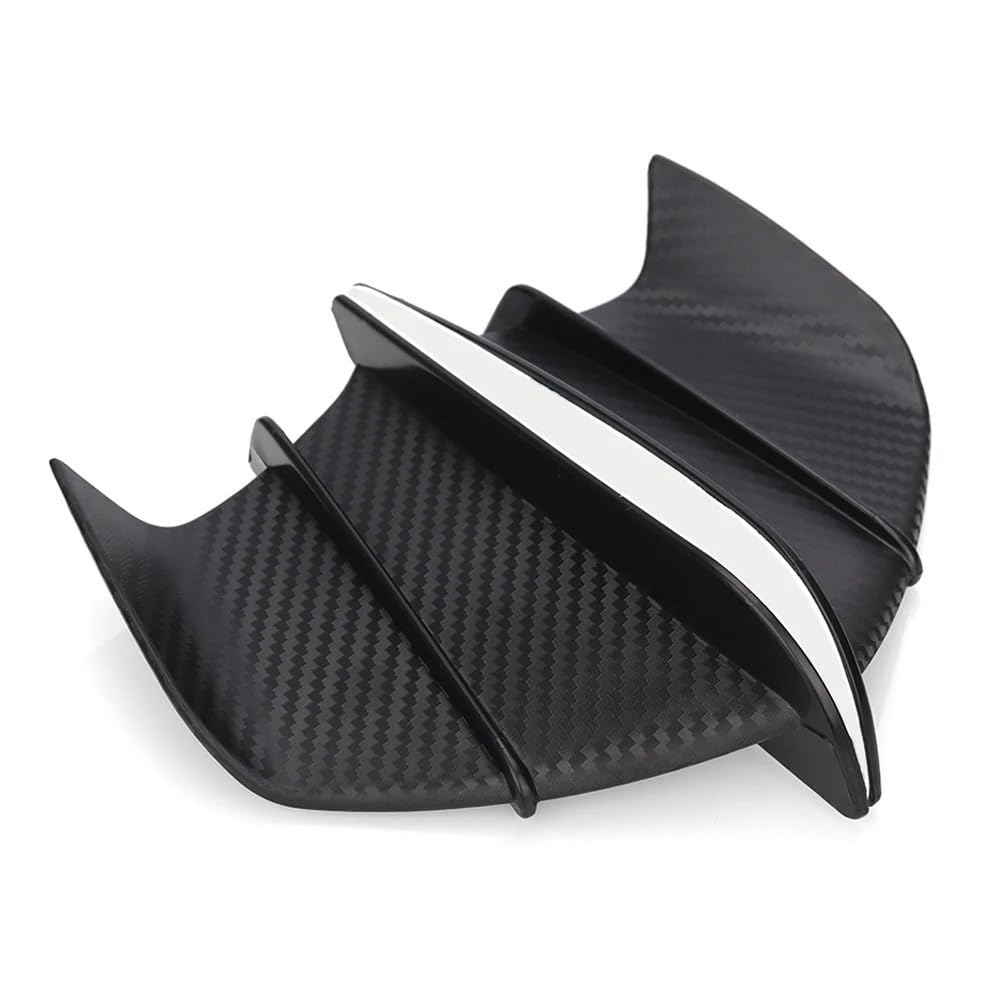 KAVSY Seitenflügel Kit Spoiler Motorrad Winglet Aerodynamischer Flügelsatz Spoiler Für 899 959 1198 1198S 1199 1299 Panigale V4 V4S V4R V2(1) von KAVSY