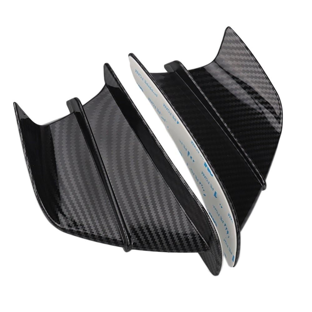 KAVSY Seitenflügel Kit Spoiler Motorrad Winglet Aerodynamischer Flügelsatz Spoiler Für Suzuki GS500 GS500E GS500F SV1000 Samurai GN125(1) von KAVSY