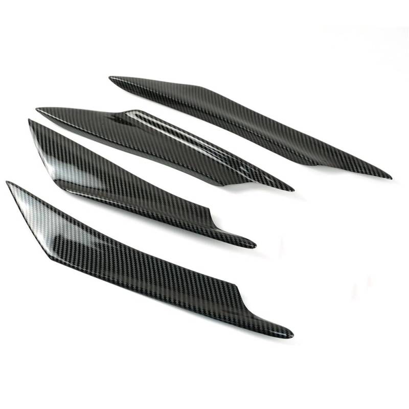 KAVSY Seitenflügel Kit Spoiler Spoiler Universal Motorrad Winglet Front Wing Kit 4PCS Für Für Suzuki Für Für (2) von KAVSY