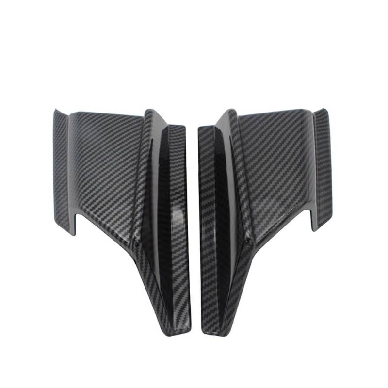 KAVSY Seitenflügel Kit Spoiler TMAX560 TMAX530 Modifikation Teile Motorrad ABS Winglets Front Verkleidung Fin Spoiler Abdeckung Für CB150 R15 ADV150 NMAX155 XMAX300(3) von KAVSY