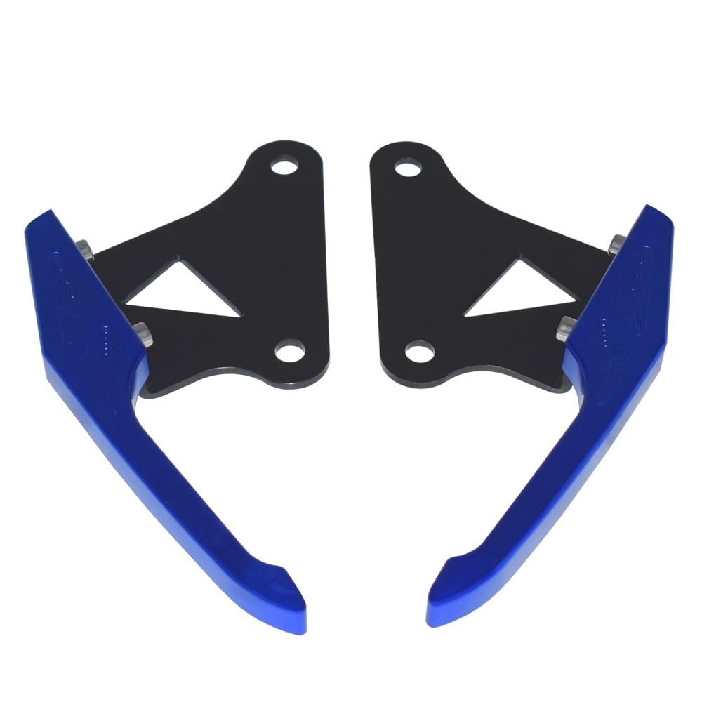 Motorrad-Haltegriff 1 Set Für Grom MSX125/MSX125SF Motorrad Hinten Armlehne Passagier Handlauf CNC Aluminium Legierung Geändert Zubehör(Blue4) von KAVSY