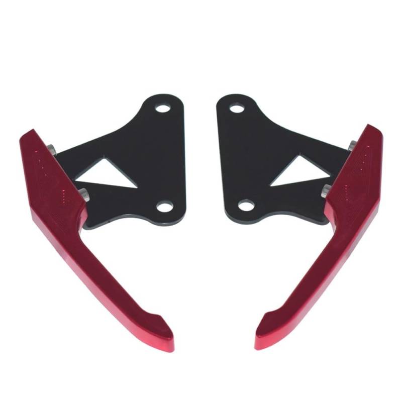 Motorrad-Haltegriff 1 Set Für Grom MSX125/MSX125SF Motorrad Hinten Armlehne Passagier Handlauf CNC Aluminium Legierung Geändert Zubehör(Red33) von KAVSY