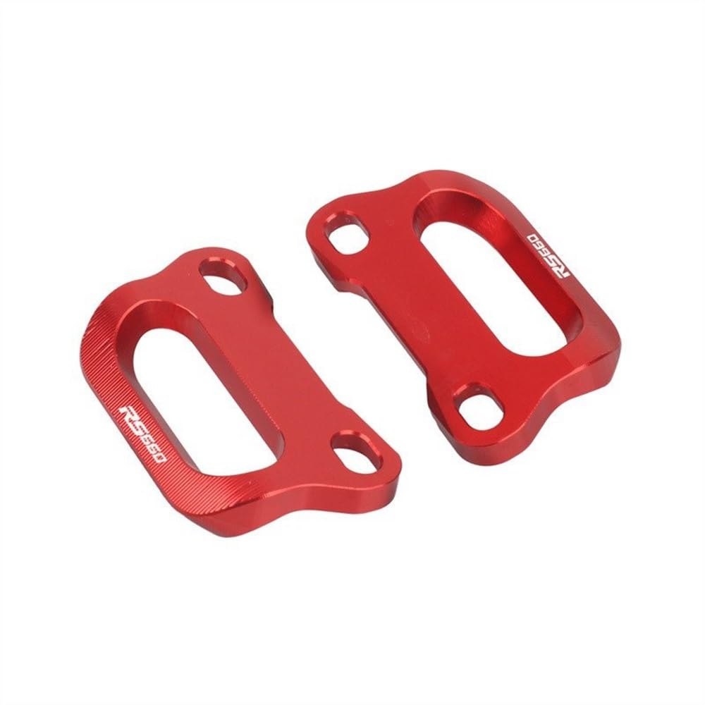 Motorrad-Haltegriff Für Aprilia RS 660 RS660 Tuono 660 2020 2021 2022 Motorrad Zubehör CNC Schwanz Hinten Sitz Passagier Griff Haltegriffe Armlehne(Red17) von KAVSY