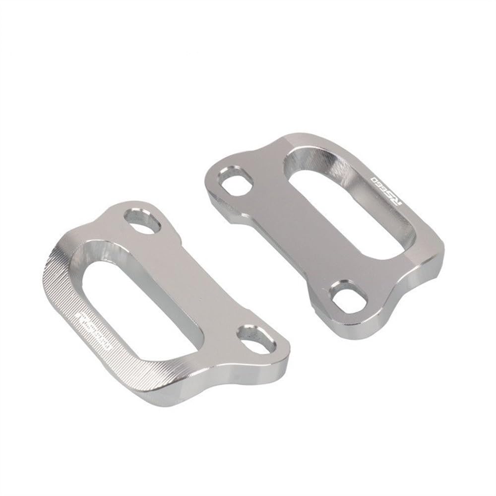 Motorrad-Haltegriff Für Aprilia RS 660 RS660 Tuono 660 2020 2021 2022 Motorrad Zubehör CNC Schwanz Hinten Sitz Passagier Griff Haltegriffe Armlehne(Silver15) von KAVSY