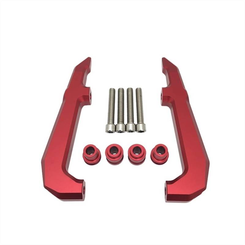 Motorrad-Haltegriff Für GROM MSX125 Msx125 MSX 125 2021 2022 Motorrad Hinten Passagier Griff Haltegriff Schiene Armlehne Schwanz Handlauf(Red33) von KAVSY