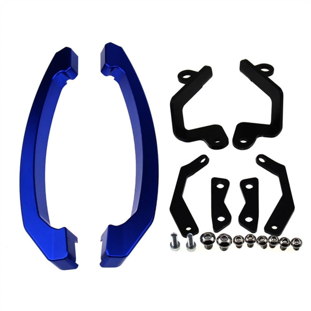 Motorrad-Haltegriff Für MT07 MT-07 FZ07 FZ-07 2014-2017 Motorrad Zubehör Hinten Haltegriffe Hinten Beifahrersitz Handgriff Haltegriff Schiene(BLUE23) von KAVSY