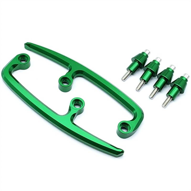 Motorrad-Haltegriff Für Z650 Ninja 650 Ninja650 2018 2019 2020 2021 2022 Motorrad Hinten Haltegriff Passagier Hinten Sitz Schiene Haltegriff Kit(Green15) von KAVSY