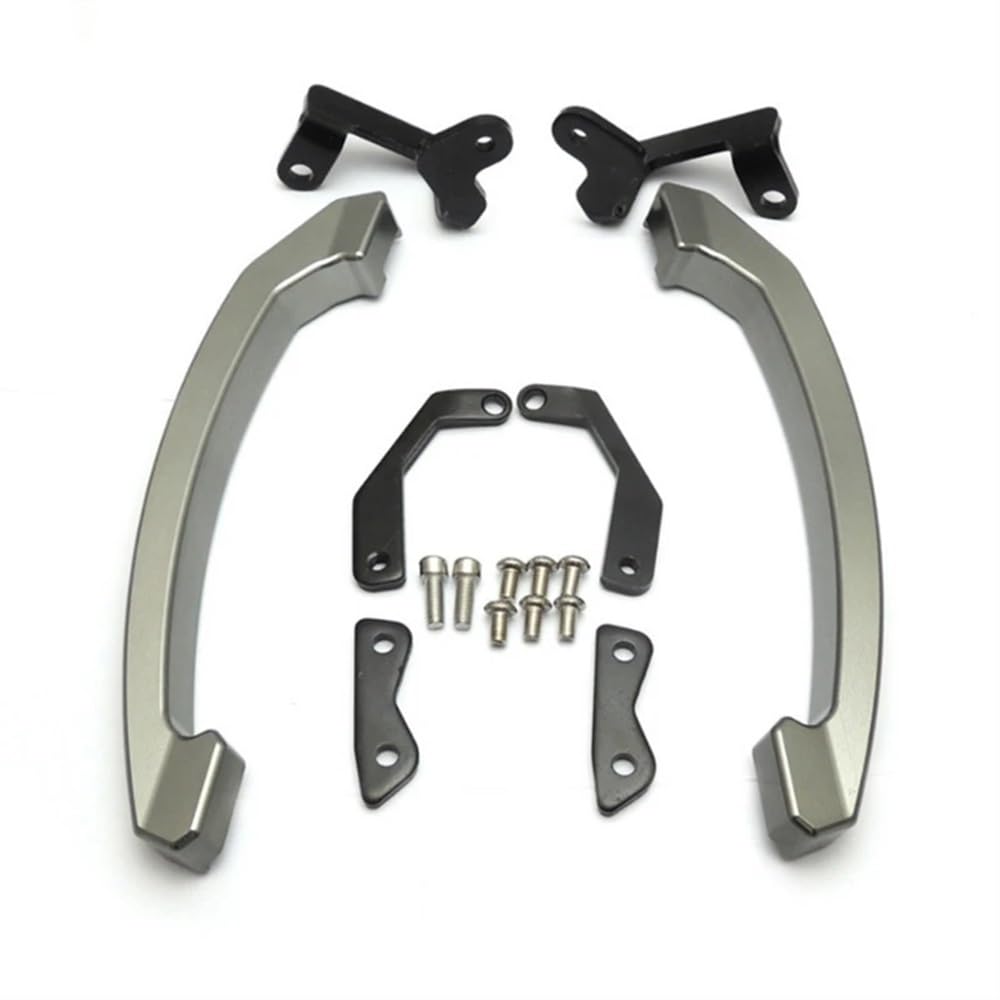 Motorrad-Haltegriff Motorrad Greifen Armlehne Bars Passagier Rücksitz Hand Bar Schiene Griff Für MT-07 FZ-07 2013-2016(6) von KAVSY