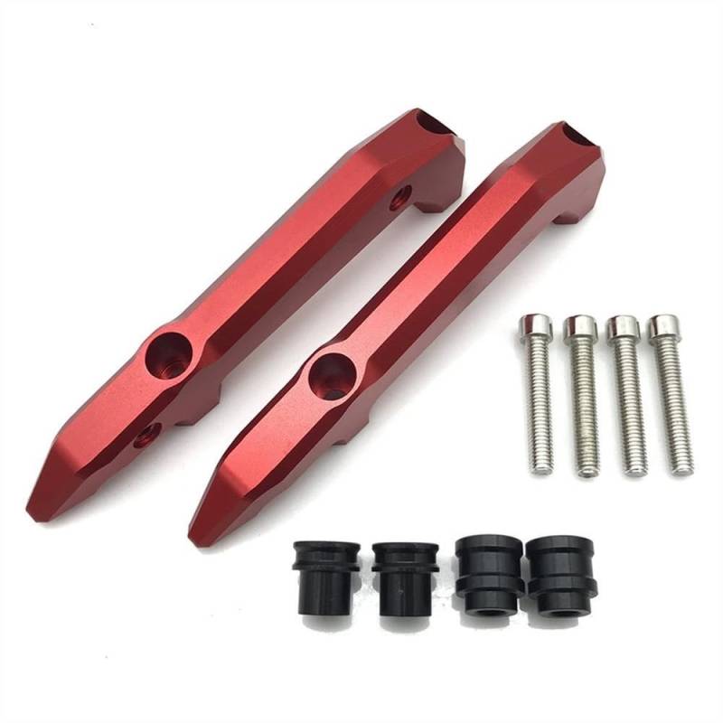 Motorrad-Haltegriff Motorrad Hinten Armlehne Bars Hinten Sitz Passagier Haltegriff Lenker Geändert Teile Kompatibel Für Msx125 Grom 2021 +(Red33) von KAVSY