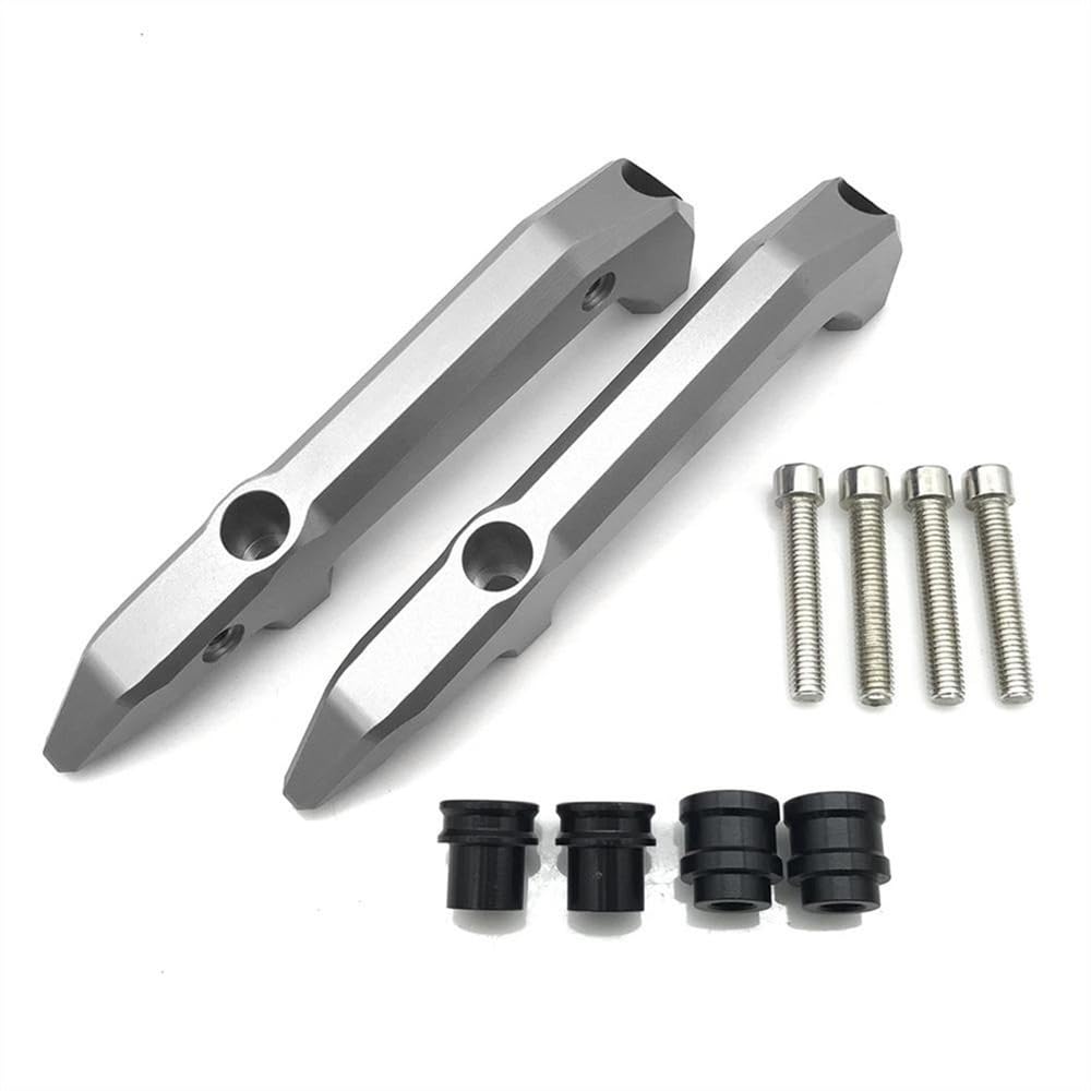 Motorrad-Haltegriff Motorrad Hinten Armlehne Bars Hinten Sitz Passagier Haltegriff Lenker Geändert Teile Kompatibel Für Msx125 Grom 2021 +(TITANIUM24) von KAVSY