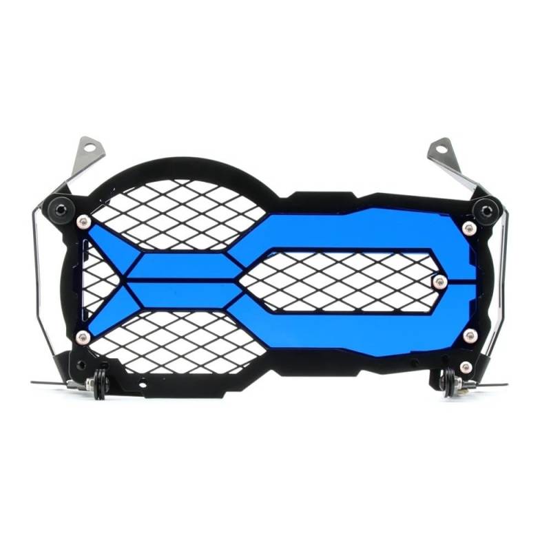 Motorrad Scheinwerfer Grill Für B&MW R 1250 GS 1250GS ADV Abenteuer 2013-2022 Motorrad Scheinwerfer Protector Grille Schutz Abdeckung Schutz Grill R1250GS ADV(Blue) von KAVSY