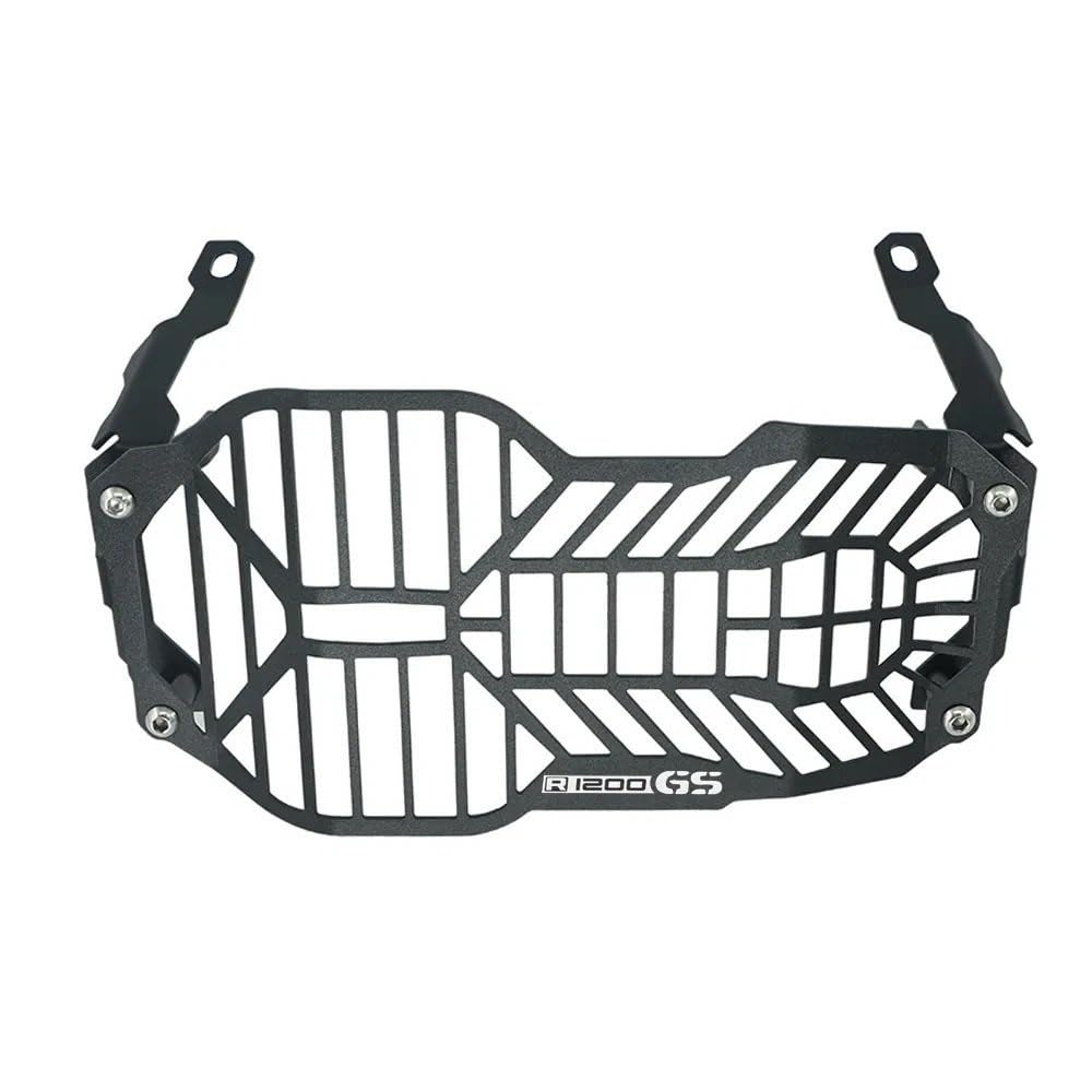 Motorrad Scheinwerfer Grill Für B&MW R1250GS R1200GS ADV R1250 GS GS1250 LC 2013-2023 Motorrad Scheinwerfer Schutz Protector Kopf Licht Grill Grille Abdeckung(R1200GS Logo) von KAVSY