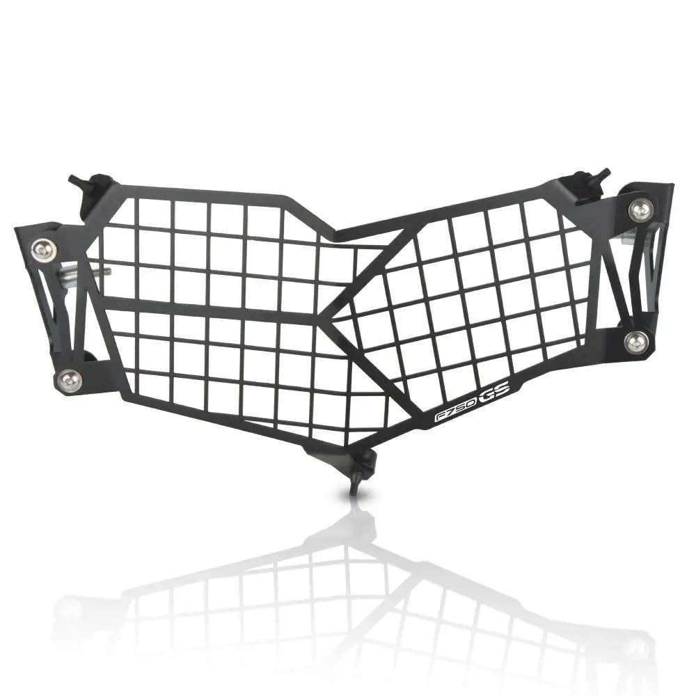 Motorrad Scheinwerfer Grill Motorrad Scheinwerfer Protector Kopf Licht Schutz Abdeckung Grille Für B&MW F850GS Abenteuer F750GS F750 GS 850 2018 2019 2020 2021(750 GS) von KAVSY