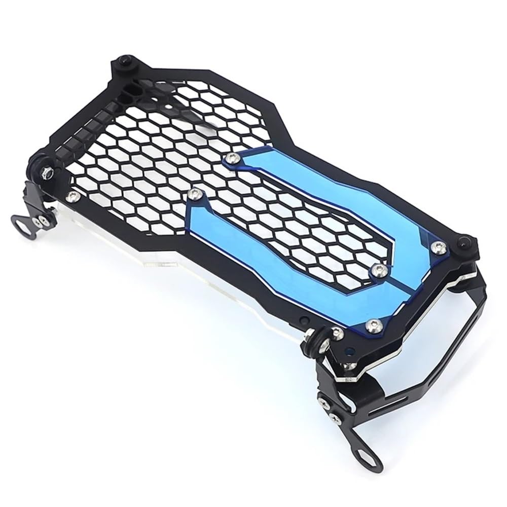 Motorrad Scheinwerfer Grill Motorrad Scheinwerfer Schutz Grille Schutz Abdeckung Schutz Grill Für B&MW R1200GS R 1200 GS R1250GS LC ADV Abenteuer 2014-2020(Blue) von KAVSY