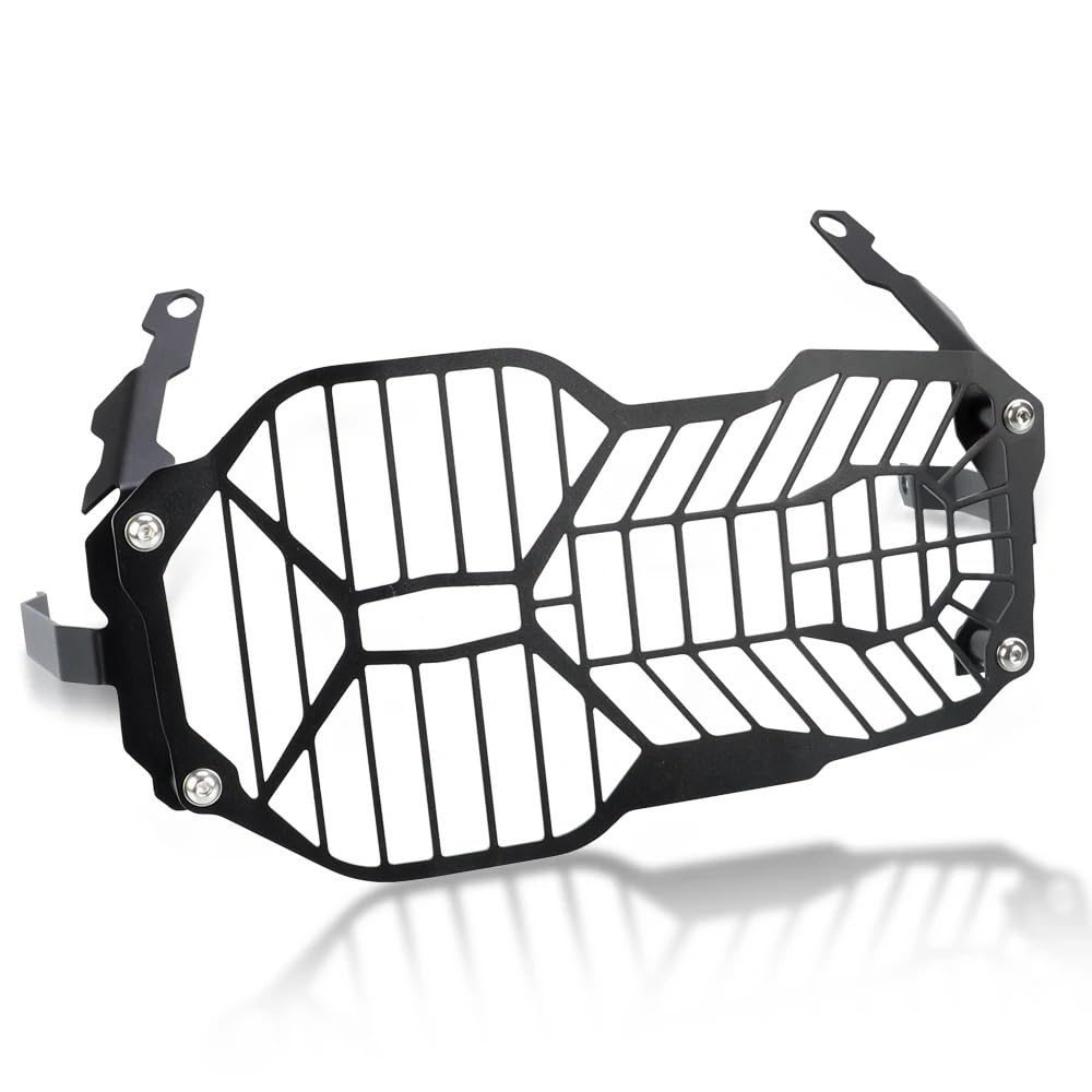 Motorrad Scheinwerfer Grill R 1250 GS Motorrad Scheinwerfer Schutz Grille Schutz Abdeckung Schutz Grill Für B&MW R1250GS ADV LC R 1250GS Abenteuer 2019-2023(Black) von KAVSY