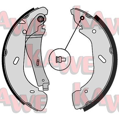 Kawe Bremsbackensatz [Hersteller-Nr. 07790] für Ford, Ldv von KAWE
