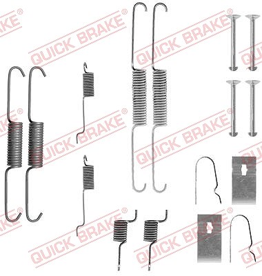 Kawe Zubehörsatz, Bremsbacken [Hersteller-Nr. 105-0811] für Nissan von KAWE