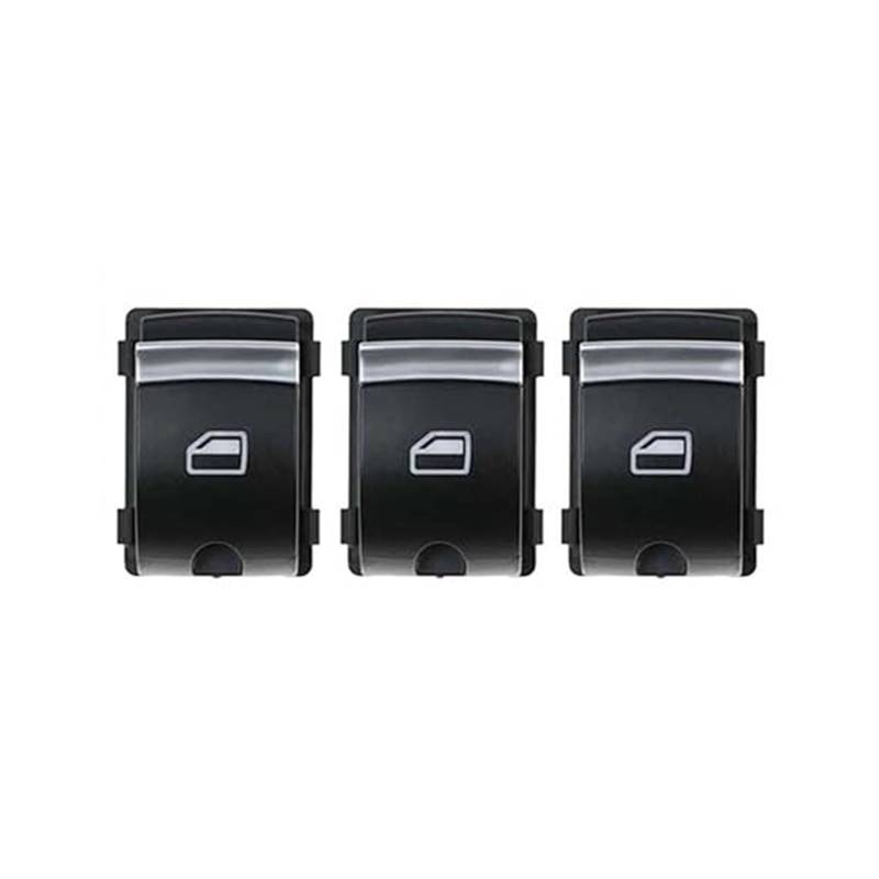 Autofensterschalter Für A3 S3 A6 S6 RS6 4F2 4FH 4F5 C6 Q7 8P1 8PA Master Fensterheber Control Schalter 4F0959855B(3 Buttons) von KBKEUBUAD