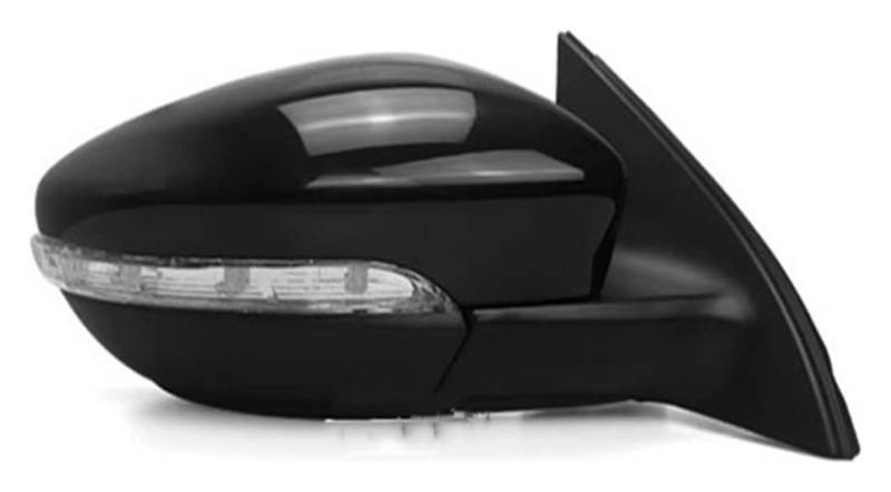 Draht-Seitenrückspiege Für VW Für P&assat B7 2012-2016 6/9/13 Drähte Auto Beheizte Auto-Faltblinker-Lichtseitenspiegel-Montage(A,RIGHT-9 WIRE) von KBKEUBUAD