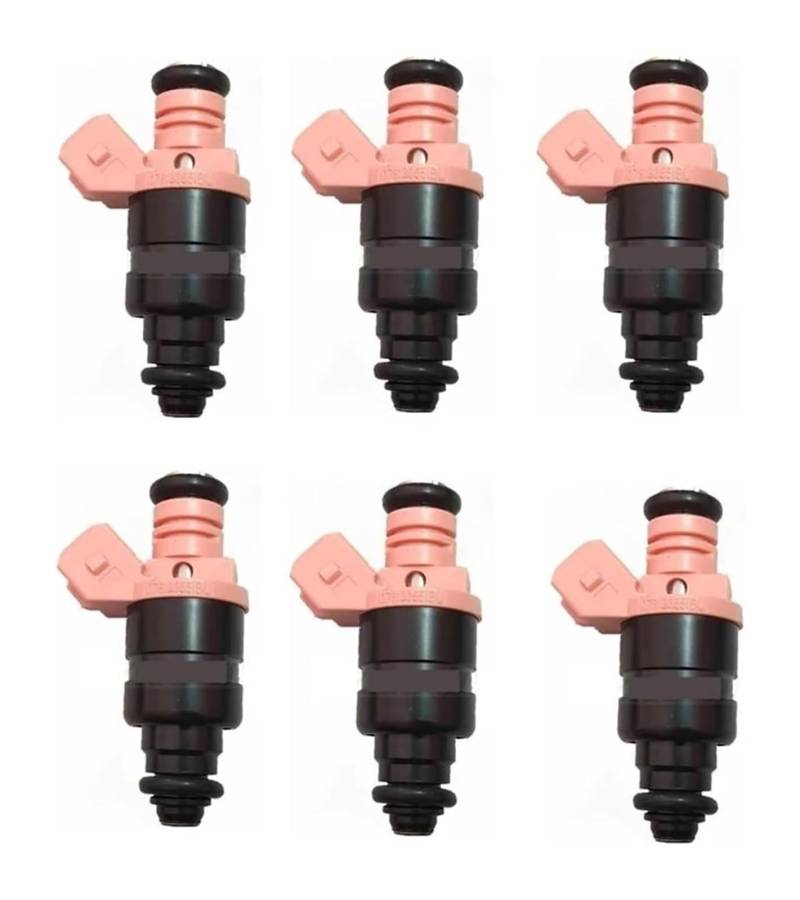 Kraftstoff Injektor Düse Für 2,7 L V6 Für Turbo 2000-2005 6PCS Kraftstoff Injektor 078133551BL 07813351BA Injektor Ventil von KBKEUBUAD