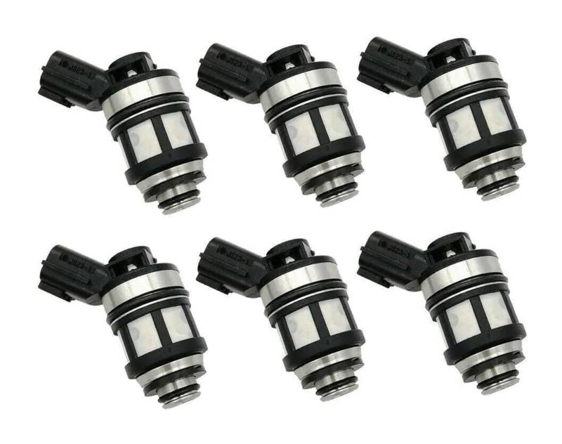 Kraftstoff Injektor Düse Für FRONTIER Für PATHFINDER Für QUEST Für XTERRA 6 Auto Kraftstoff Injektoren 16600-38Y10 Kraftstoff Injektor Düse(6pcs) von KBKEUBUAD