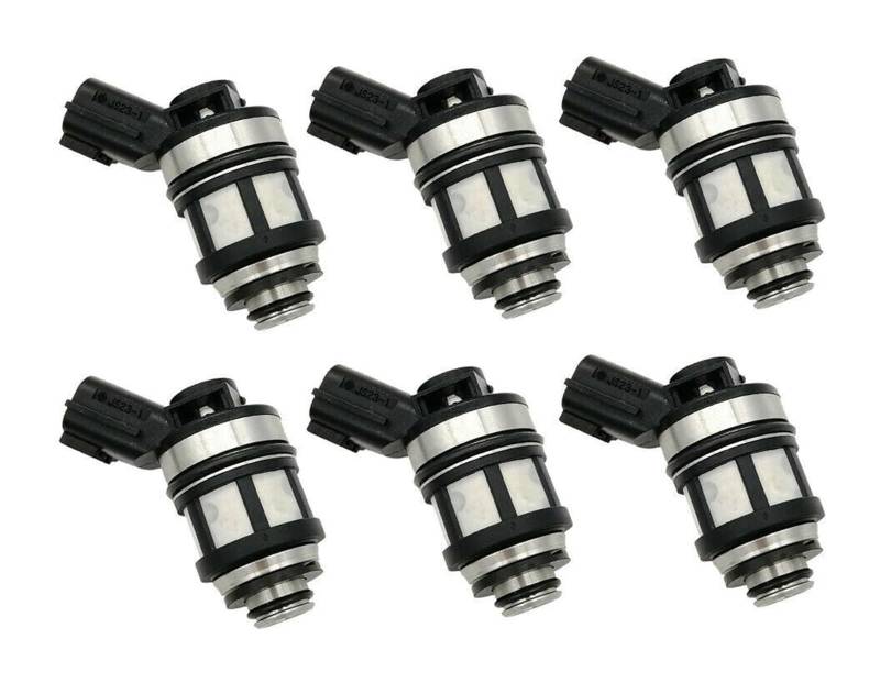 Kraftstoff Injektor Düse Für Frontier Für Pathfinder Für Xterra 3.3 L V6 Auto Auto Teile Kraftstoff Injektoren 16600-38Y10 Injektor Düse(6 Pcs) von KBKEUBUAD