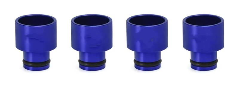 Kraftstoff Injektor Düse Für Hats-Adapter RDX-Injektoren An B16 B18 D16Z D16Y VR-FIA01 VR 4 Stück Racing PQY Kraftstoffeinspritzdüse Kraftstoffsprühdüse(Blau) von KBKEUBUAD