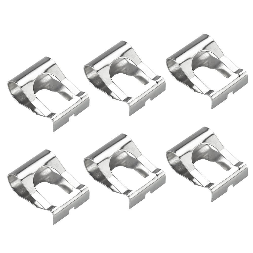 KBNIAN 6 Stück Universal Scheibenwischer Gestänge Reparatur Clip Kit Auto Scheibenwischergestänge Clip Scheibenwischer Stangen Arme Reparatur Clips von KBNIAN