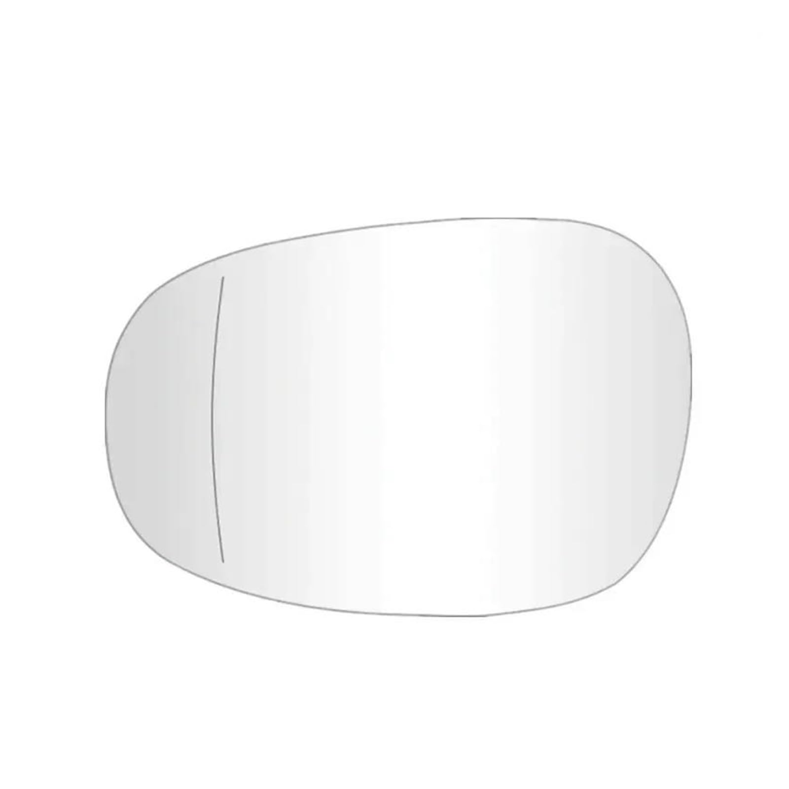 Spiegelglas Ersatz Für 1 3er E81 E90 E91 E92 325i 328i 2009–2013 beheiztes Spiegelglas Rückspiegelglas links oder rechts weiß Autospiegelglas(White Left) von KBXBEZDZW