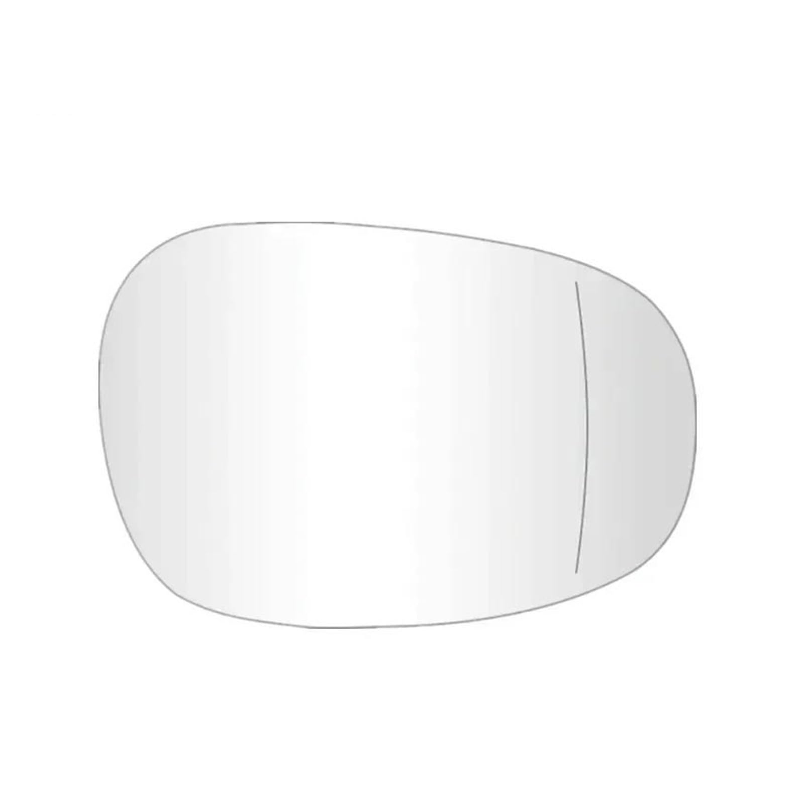 Spiegelglas Ersatz Für 1 3er E81 E90 E91 E92 325i 328i 2009–2013 beheiztes Spiegelglas Rückspiegelglas links oder rechts weiß Autospiegelglas(White Right) von KBXBEZDZW