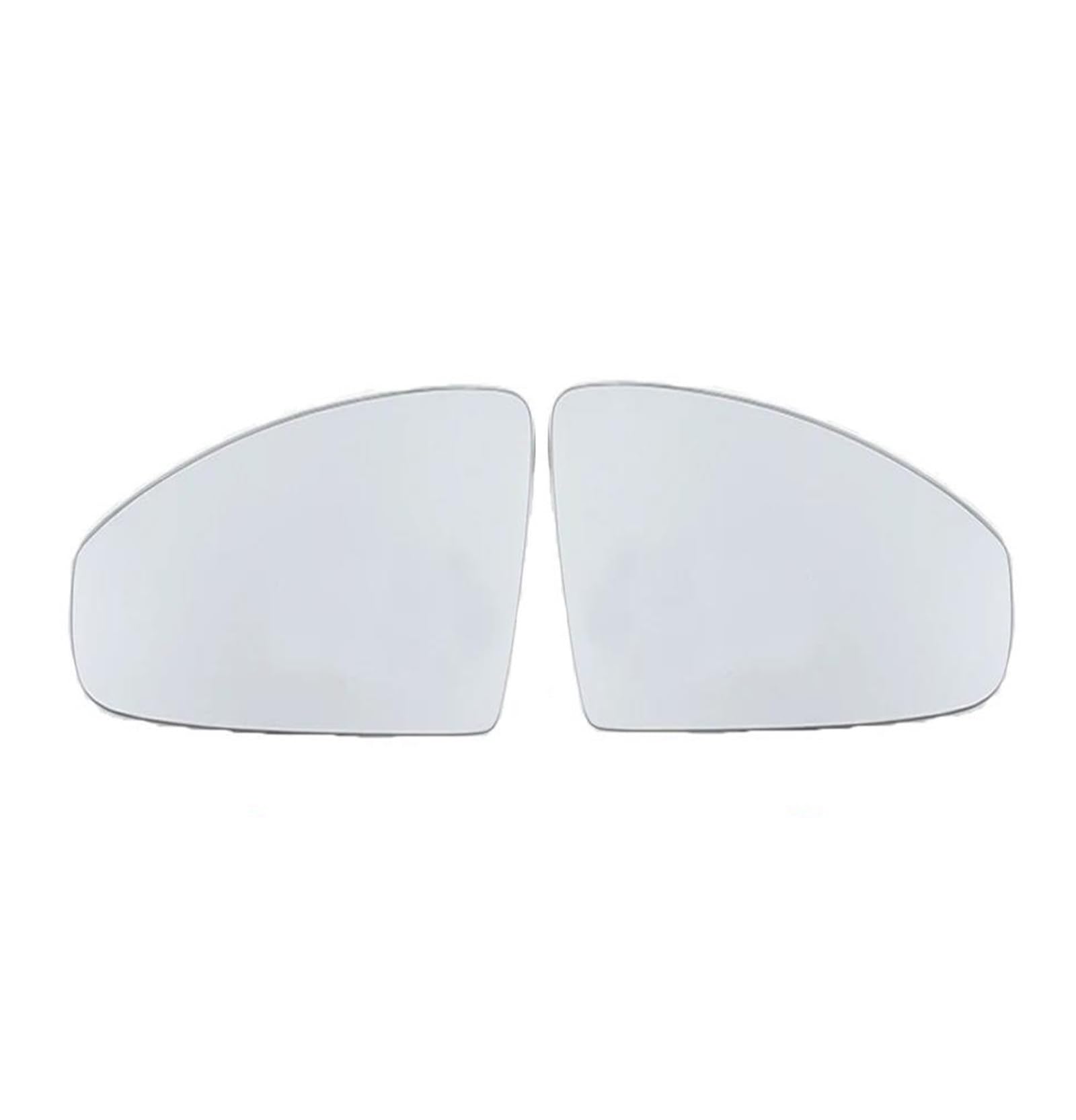 Spiegelglas Ersatz Für Octavia Für Pro 2021 2022 2023 Auto Seite Spiegel Objektiv Tür Flügel Rückspiegel Glas Linsen mit Heizung Autospiegelglas(2PCS left and right) von KBXBEZDZW