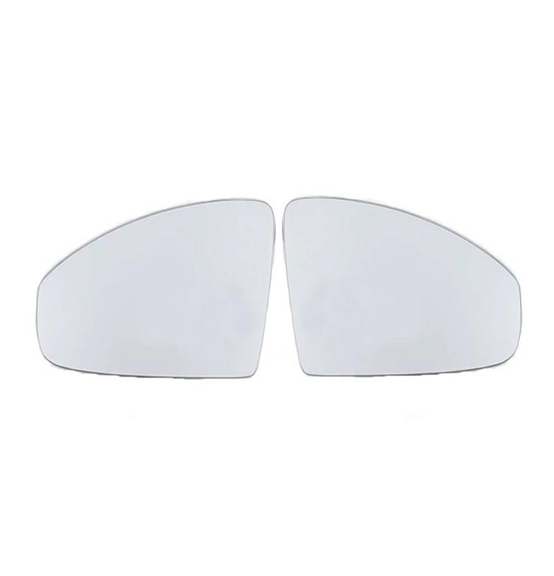 Spiegelglas Ersatz Für Octavia Für Pro 2021 2022 2023 Auto Seite Spiegel Objektiv Tür Flügel Rückspiegel Glas Linsen mit Heizung Autospiegelglas(2PCS left and right) von KBXBEZDZW