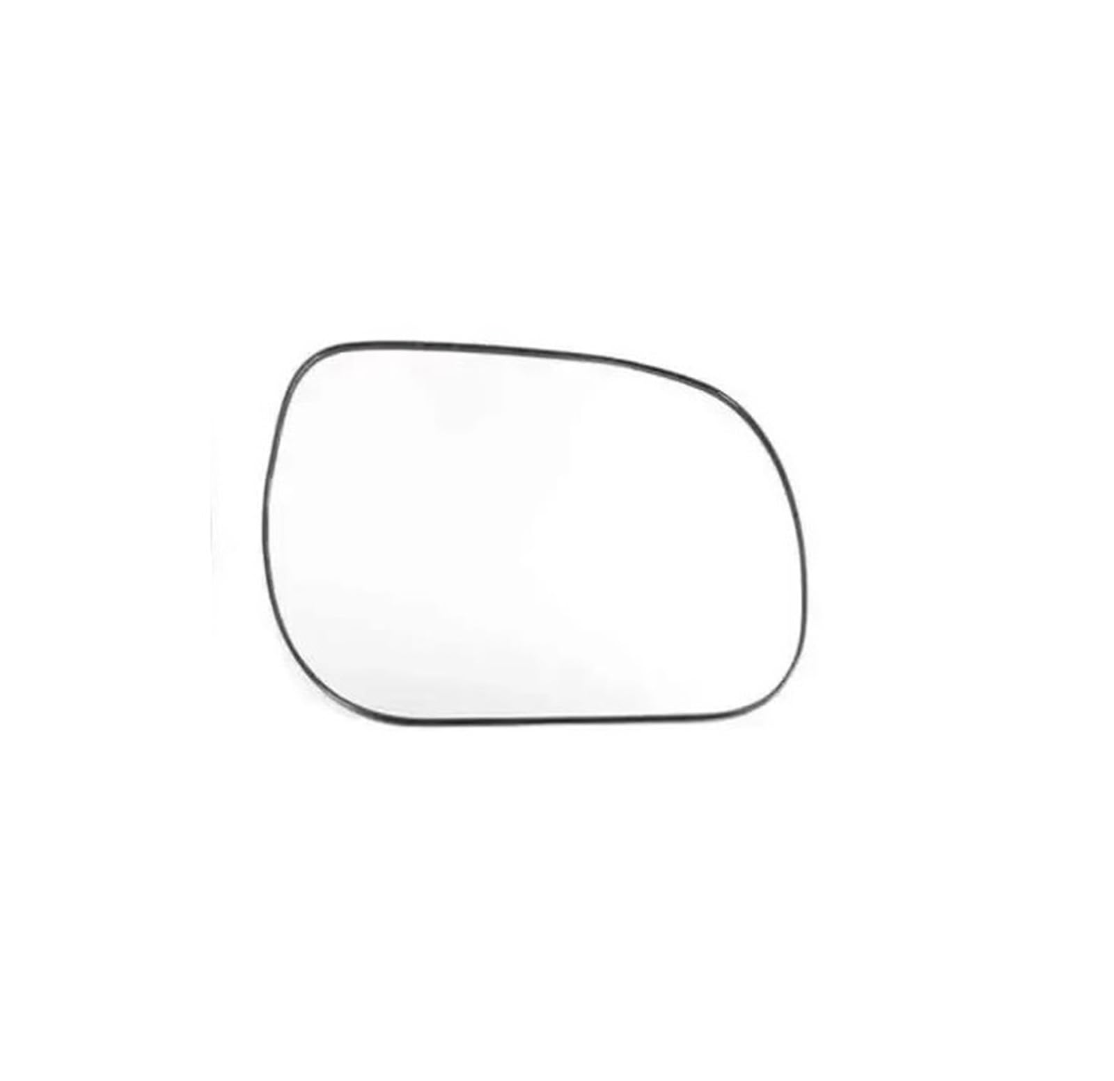 Spiegelglas Ersatz Für RAV4 2009 2010 2011 2012 Auto Rearview Außenspiegel Objektiv Tür Flügel Rückspiegel Glas mit Heizung Autospiegelglas(1PCS right side) von KBXBEZDZW