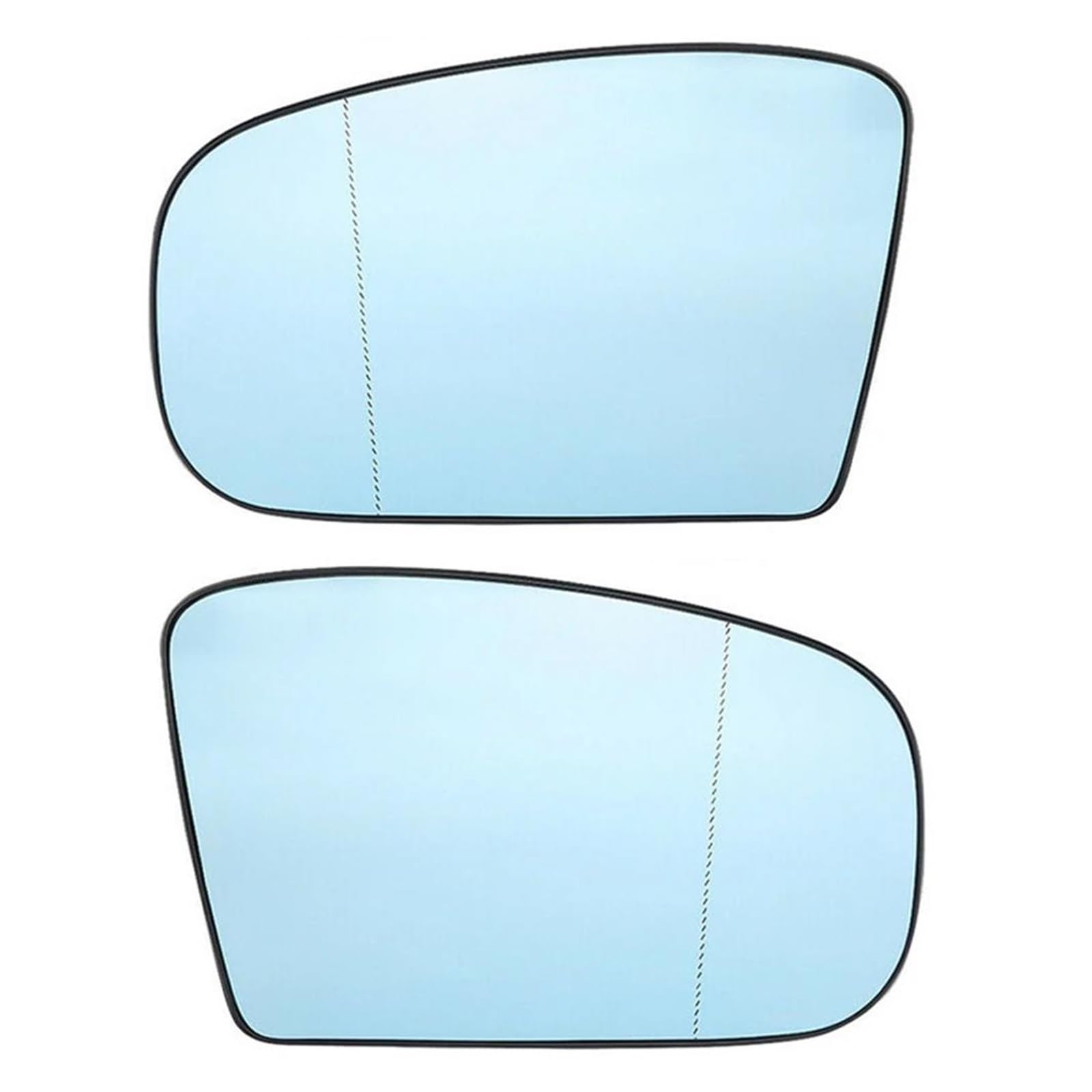 Spiegelglas Ersatz Für S-Klasse W220 1998 1999 2000 2001 2002 links rechts beheizter Seitenspiegel Glas Rückspiegel weiß Autospiegelglas(1pair) von KBXBEZDZW