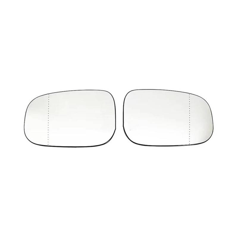 Spiegelglas Ersatz Für S40 C30 V50 S60 C70 S60 S80 (2006-2009) 30762571/30762572 Auto beheiztes Weitwinkelspiegelglas Autospiegelglas(Left and right) von KBXBEZDZW