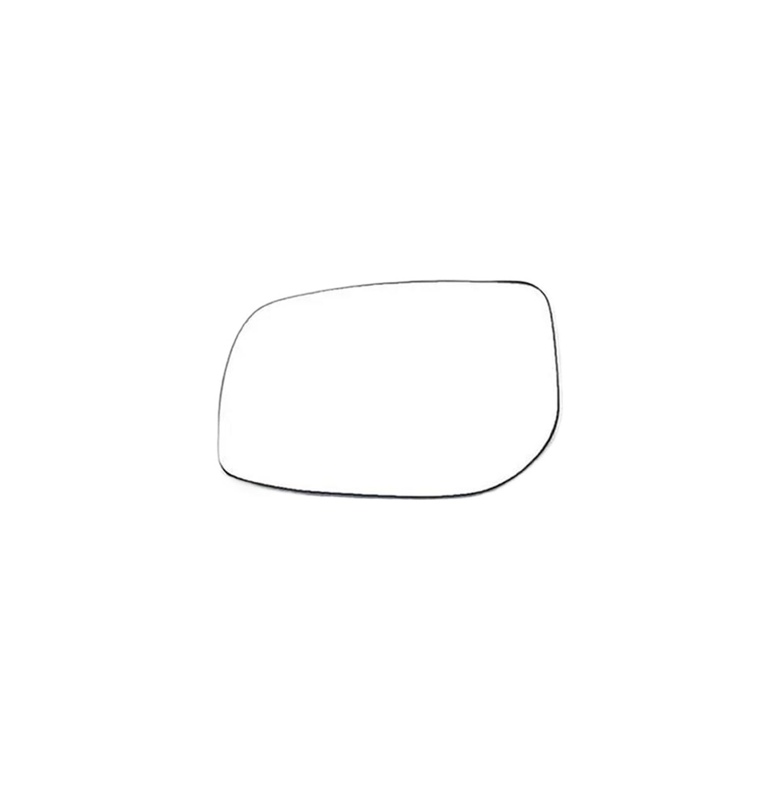 Spiegelglas Ersatz Für Yaris 2008–2014 Auto Seitenrückspiegel Glas Außenrückspiegel weiße Linse ohne Heizung Autospiegelglas(1PCS left no heating) von KBXBEZDZW