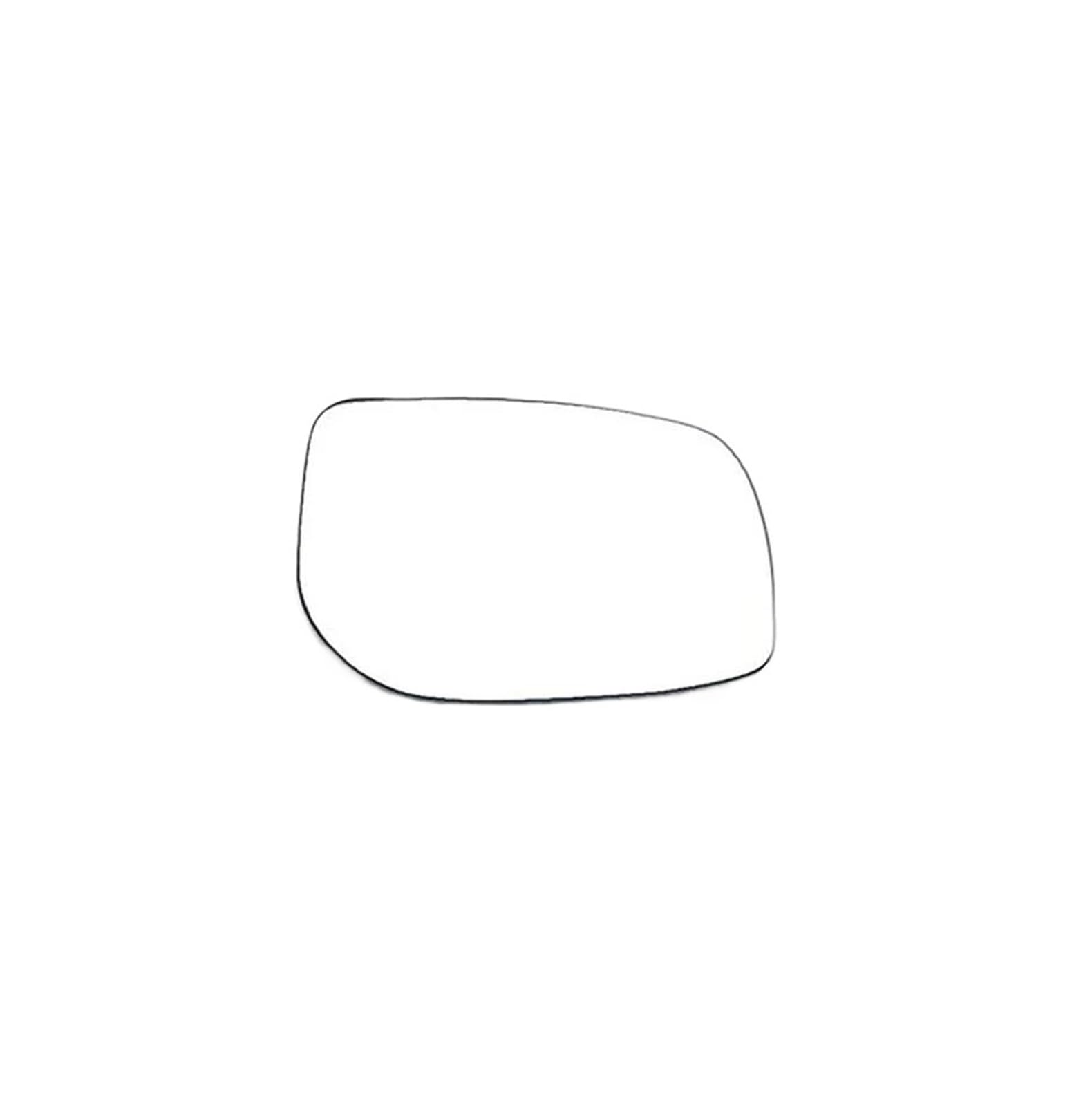 Spiegelglas Ersatz Für Yaris 2008–2014 Auto Seitenrückspiegel Glas Außenrückspiegel weiße Linse ohne Heizung Autospiegelglas(1PCS right no heatin) von KBXBEZDZW