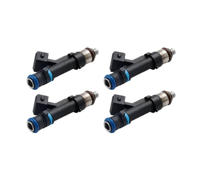 Auto Einspritzdüse 4PCS Automobil-MOTOR-KRAFTSTOFF-INJEKTOR Automobil-Kraftstoff-Injektor für VAUXHALL 1,0 1,2 1,4 OEM:0280158181 24420543 Einspritzventil Einspritzdüse Injektor von KCKZCFCYPQ