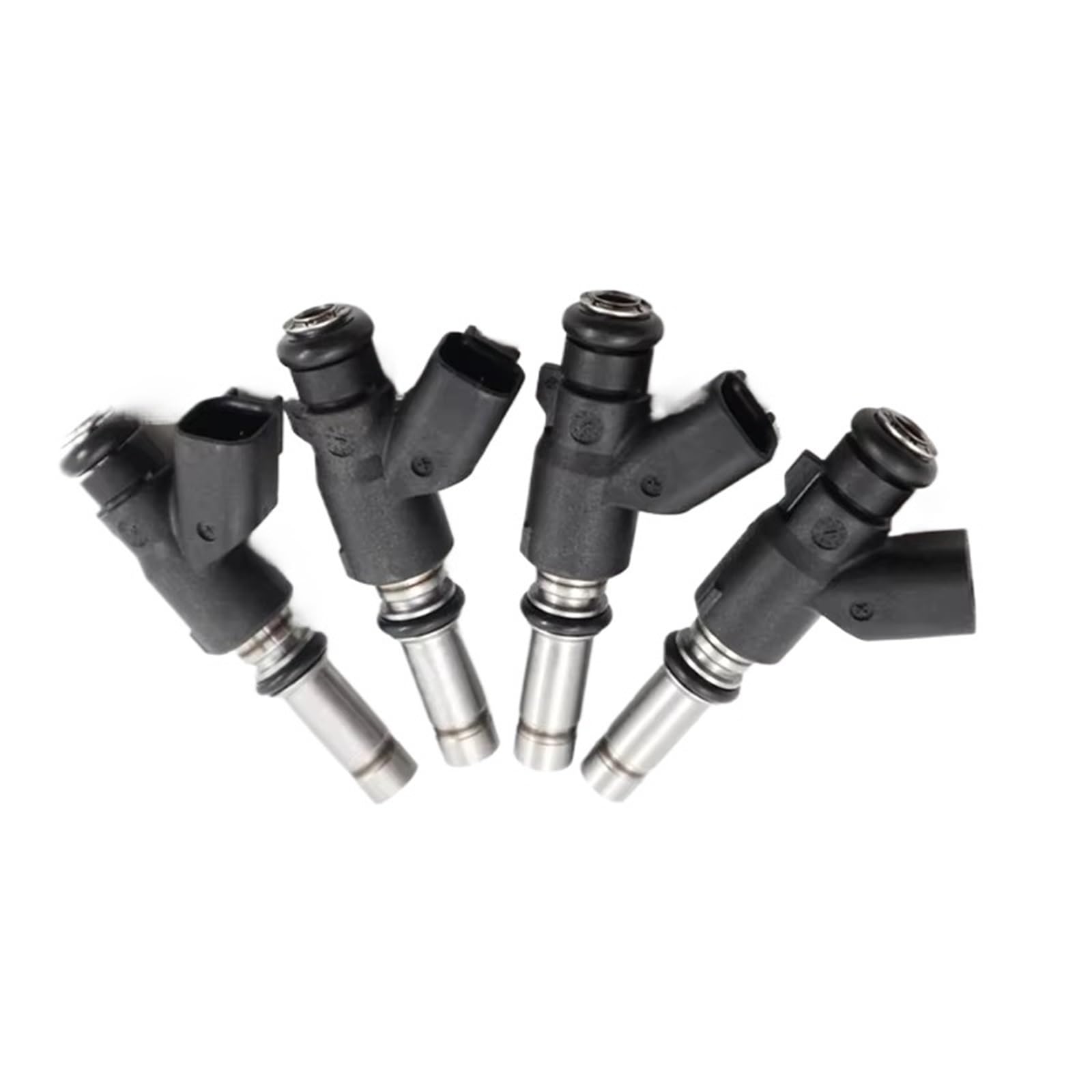 Auto Einspritzdüse 4PCS Schwarz + Silber Auto Teile Auto Kraftstoff Injektor Injektoren Injektor Düse Für JAC Für J3 OEM: 28143540 Einspritzventil Einspritzdüse Injektor von KCKZCFCYPQ