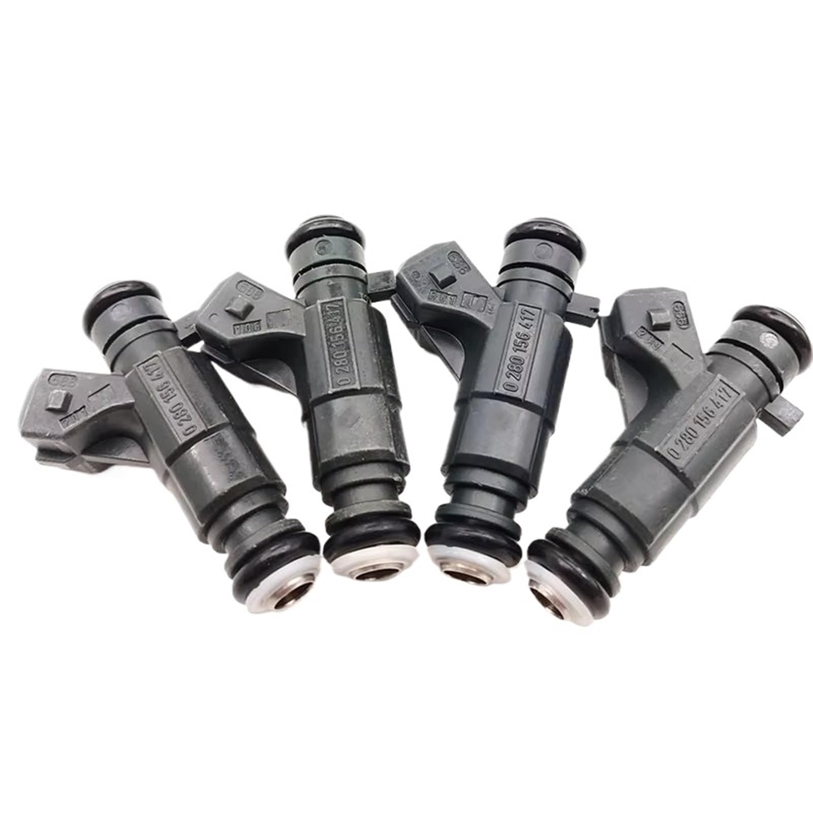 Auto Einspritzdüse 4Pcs Auto Zubehör Automobil Kraftstoff Injektor Kraftstoff Injektor Düse 0280156417 Für Chana Für Alsvin Für Dongfeng Einspritzventil Einspritzdüse Injektor von KCKZCFCYPQ