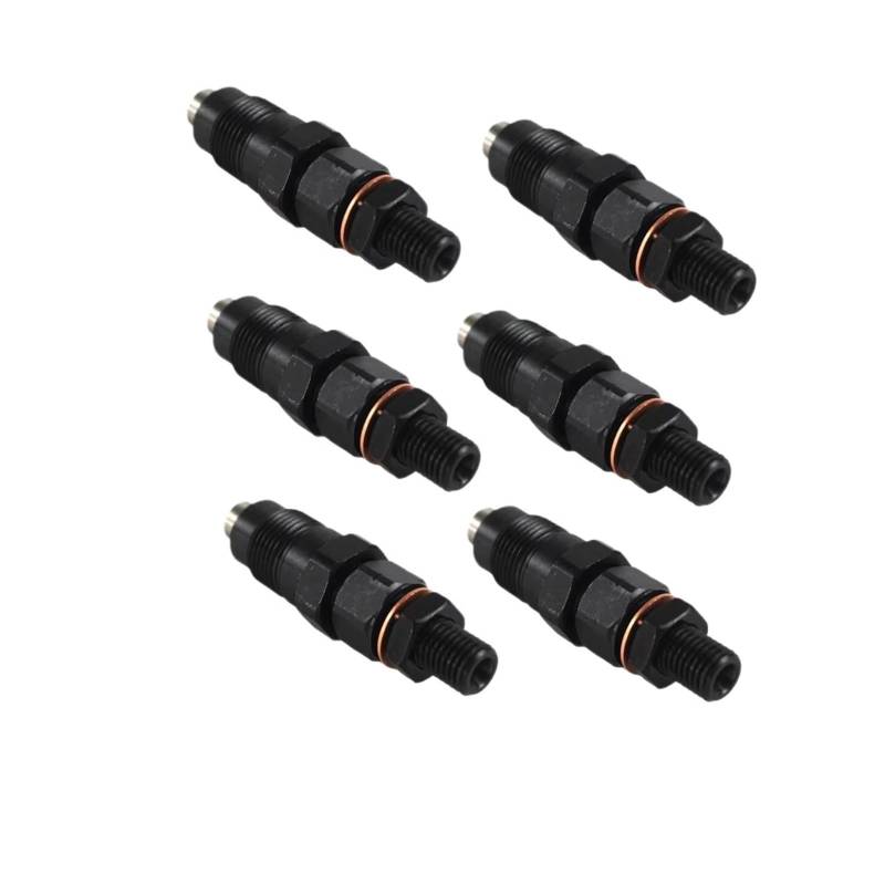 Auto Einspritzdüse 6Pcs Auto Teile Kraftstoff Düsen Motor Teile Kraftstoff Injektoren Für Nissan Für Patrol Für Y61 Für TD42 Einspritzventil Einspritzdüse Injektor von KCKZCFCYPQ