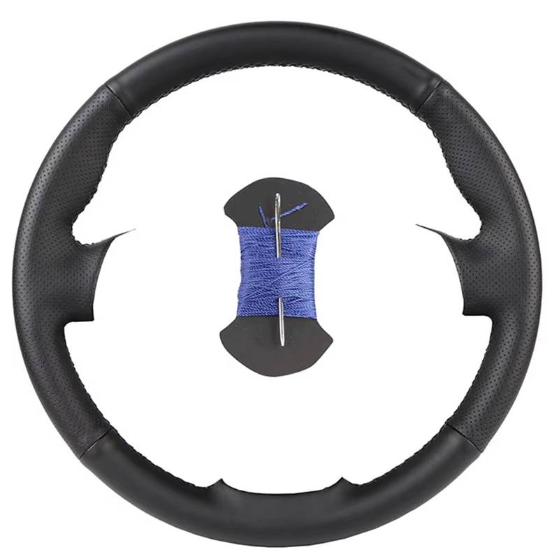 Auto Lenkradbezug Leder Für Golf 4 Für Mk4 Für Alt Für VW Für Passat Für B5 Auto Künstliche Leder Lenkung Wrap Auto Lenkrad Abdeckung Lenkradbezug Winter warm(Blue) von KCKZCFCYPQ