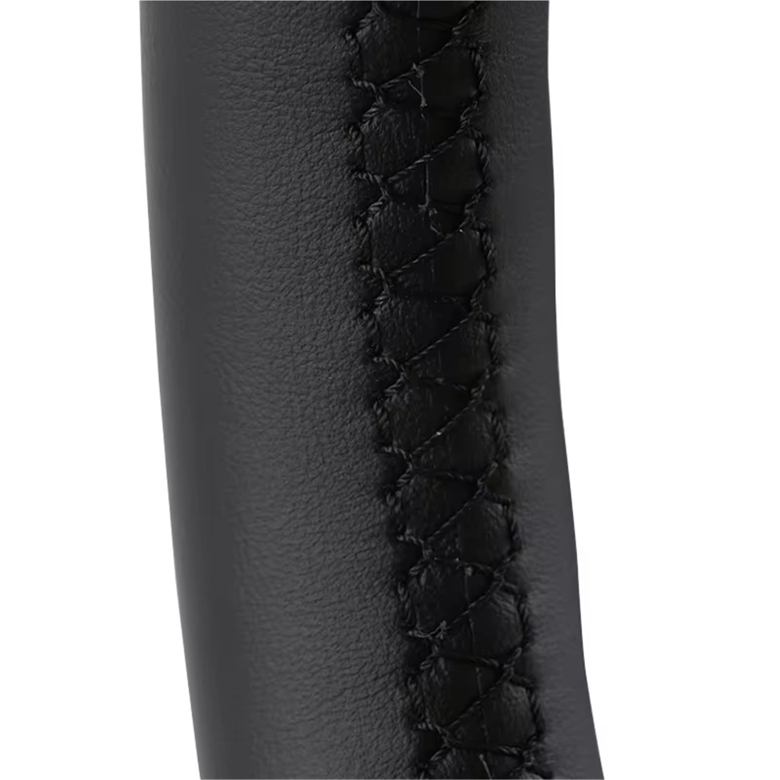 Auto Lenkradbezug Leder Für Mazda Für 3 Für Axela Für Mazda Für 6 Für Atenza Für CX-3 Lenkung Wrap Für Auto Lenkrad Flechten Abdeckung Lenkradbezug Winter warm(Black line) von KCKZCFCYPQ