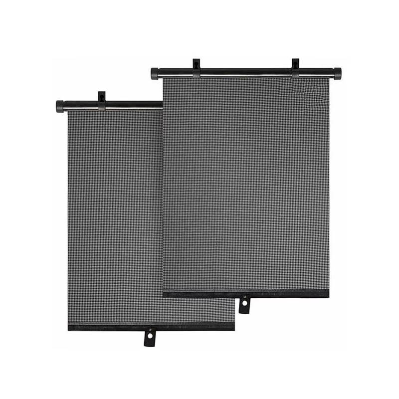 Auto Sonnenblende Auto-Sonnenschutz, Einziehbarer Auto-Sonnenschutz, Seitenvorhang, Sonnendichtes Autofenster, Auto-Sonnenschutzzubehör Car Sun Shade(40x45CM) von KCKZCFCYPQ