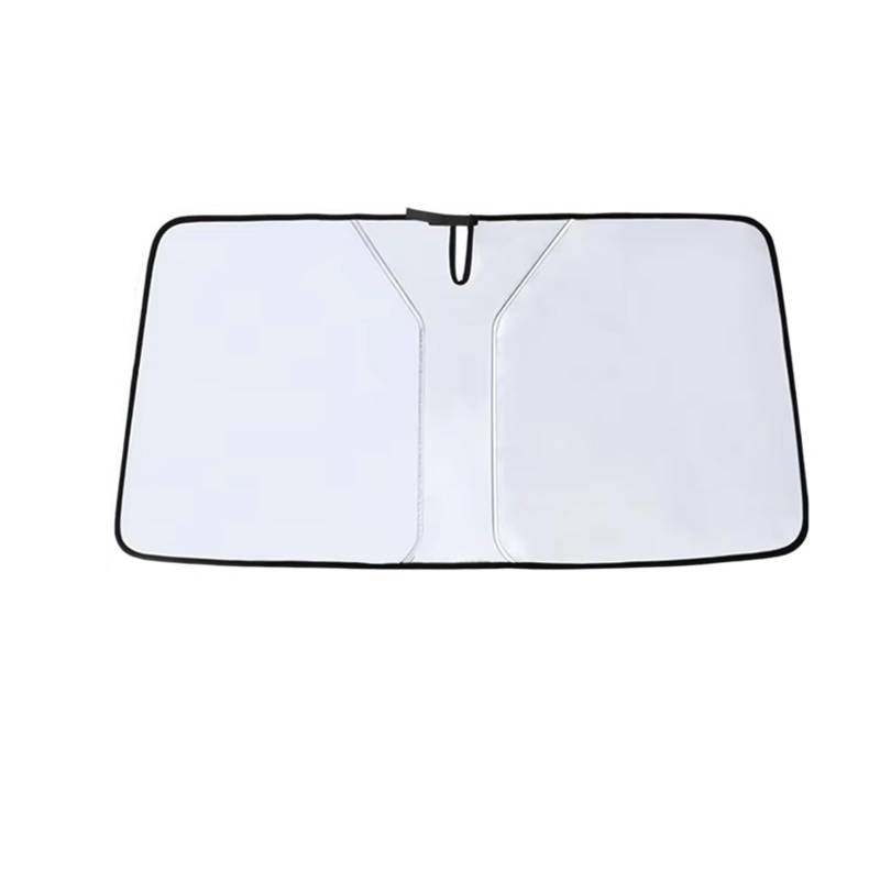 Auto Sonnenblende Auto Sonnenschutz Abdeckung Frontscheibe Sonnenschutz Windschutzscheibe Visier Klapp Auto UV Schutz Vorhang Styling Zubehör Car Sun Shade(Large Size) von KCKZCFCYPQ