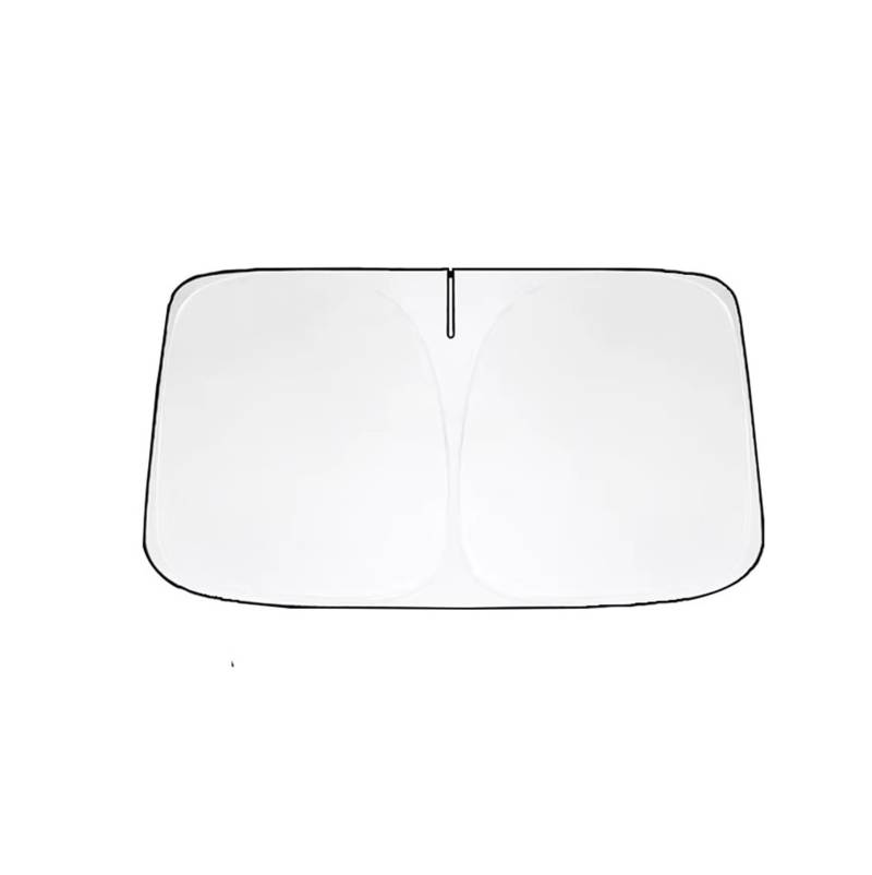 Auto Sonnenblende Für Peugeot 2008 Auto-Windschutzscheiben-Sonnenschutz, Sommer-Visierschutz, Faltbare Blöcke, UV-Strahlen, Schutzzubehör Car Sun Shade von KCKZCFCYPQ