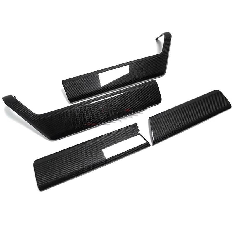 Bedienfeld für Autofenster Für Ford Für F150 2021 2022 Auto Seite Tür Griff Panel Aufkleber Abdeckung Trim Dekoration Zubehör 4PCS Innen Fensterheber Bedienpanel von KCKZCFCYPQ