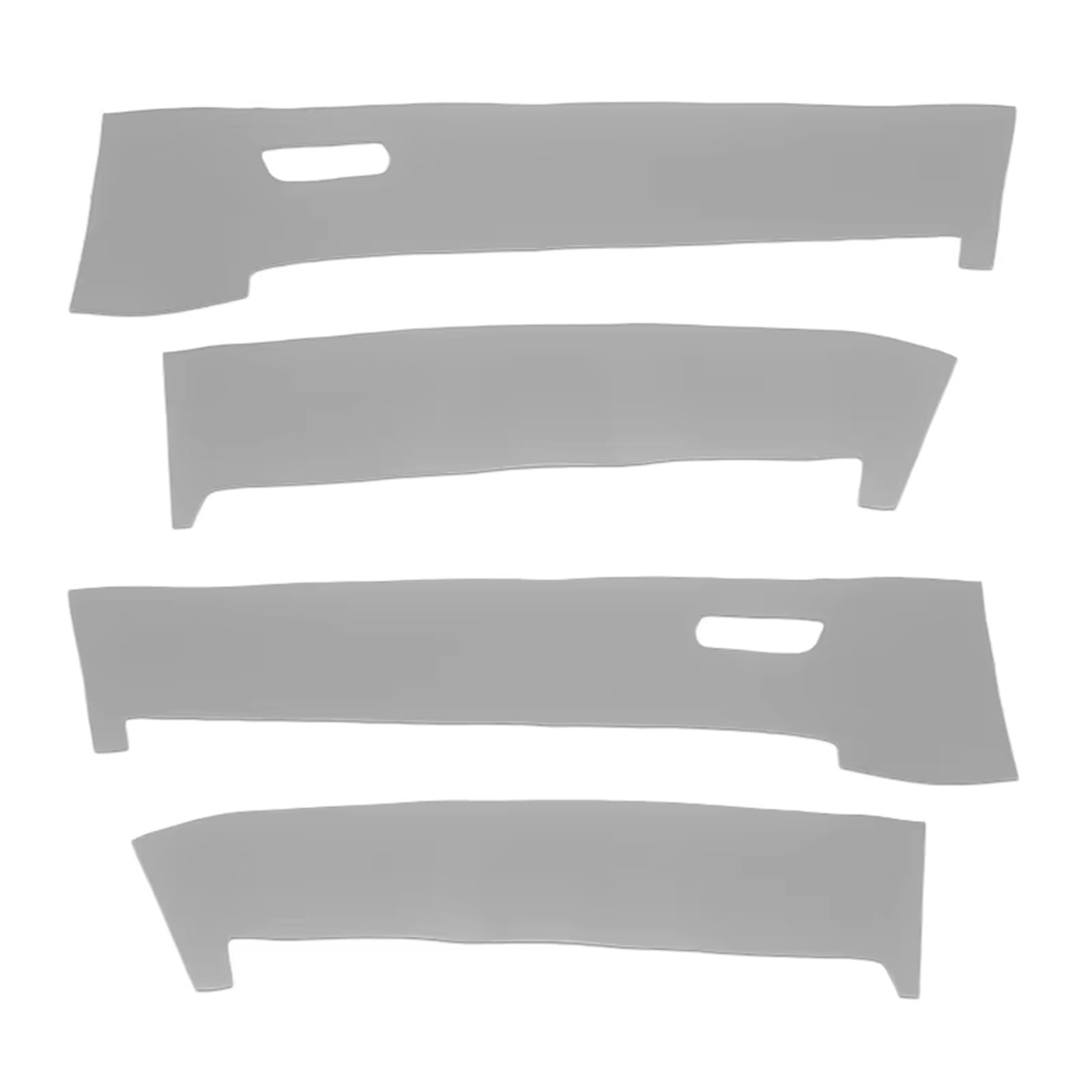 Bedienfeld für Autofenster Für Mazda 6 2009–2015, 4 Stück, Weiches Mikrofaser-Leder, Türverkleidung, Armlehnenbezug, Innenausstattung Fensterheber Bedienpanel(Gray) von KCKZCFCYPQ