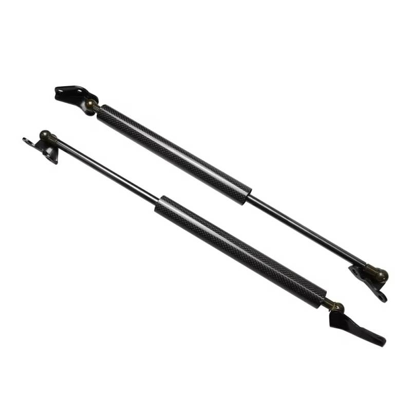 Lift-Stützsystem, Heckklappenstreben für Lexus, RX330, RX350, RX400h 2003–2008, Kofferraum-Hebe-Stützstange, Dämpfer, 520 mm, Gasdruckfeder (schwarze Kohlefaser) von KCKZCFCYPQ